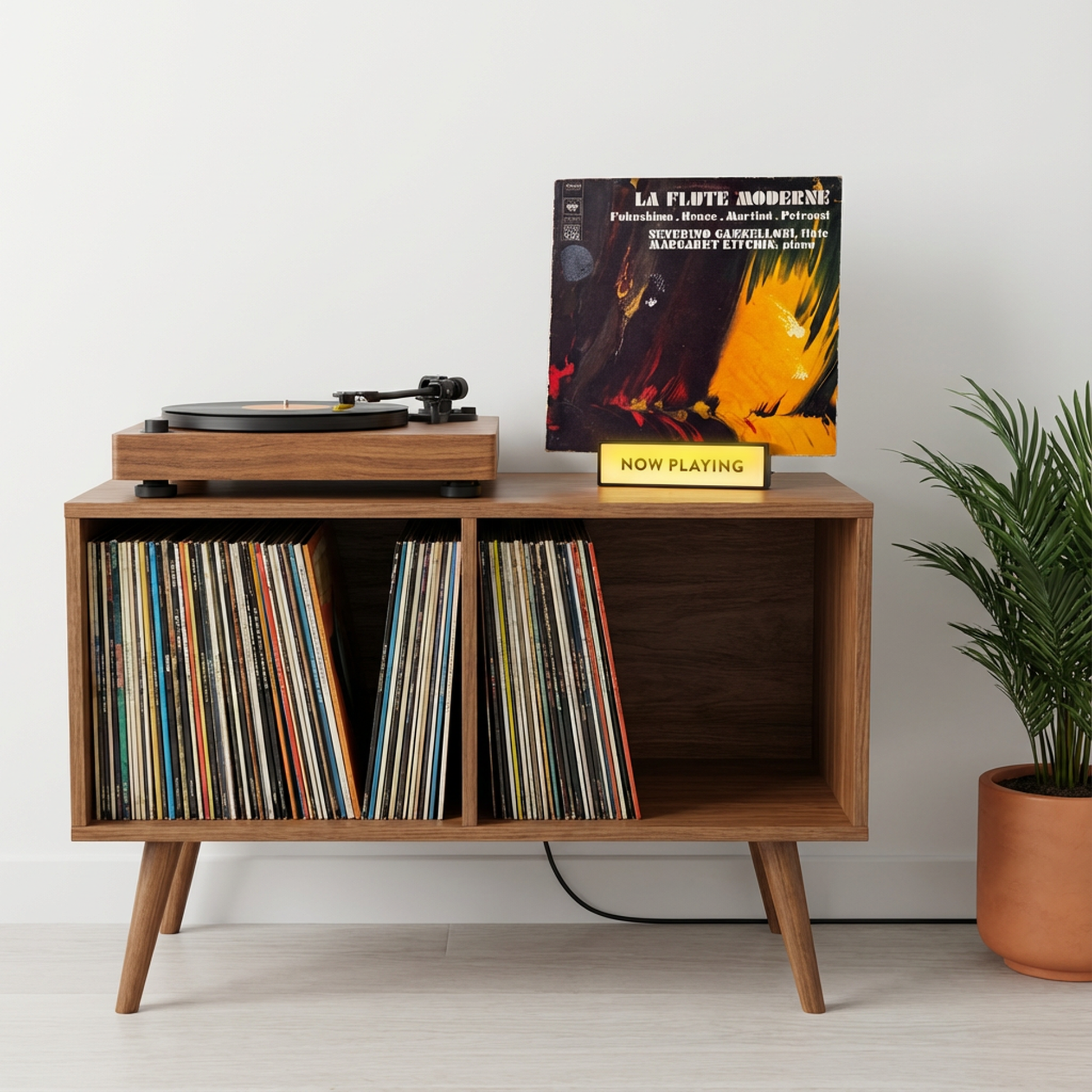 desktop vinyl record holder