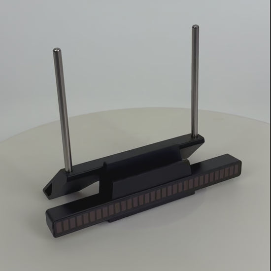 Sound Reactive Vinyl Record Stand | RGB Music Sync LED Display Holder