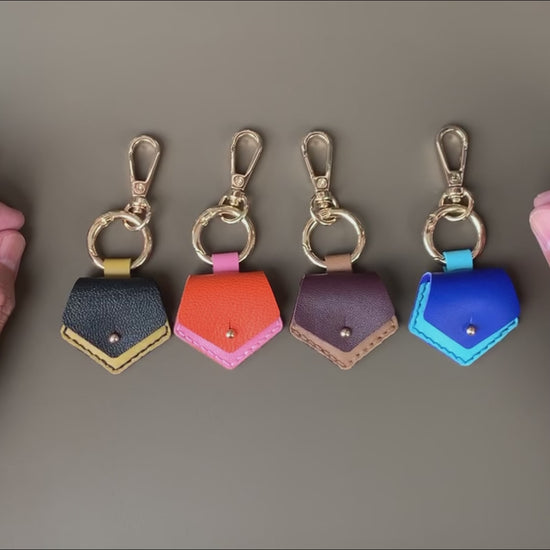 handmade guitar picker keychain all color unboxing video