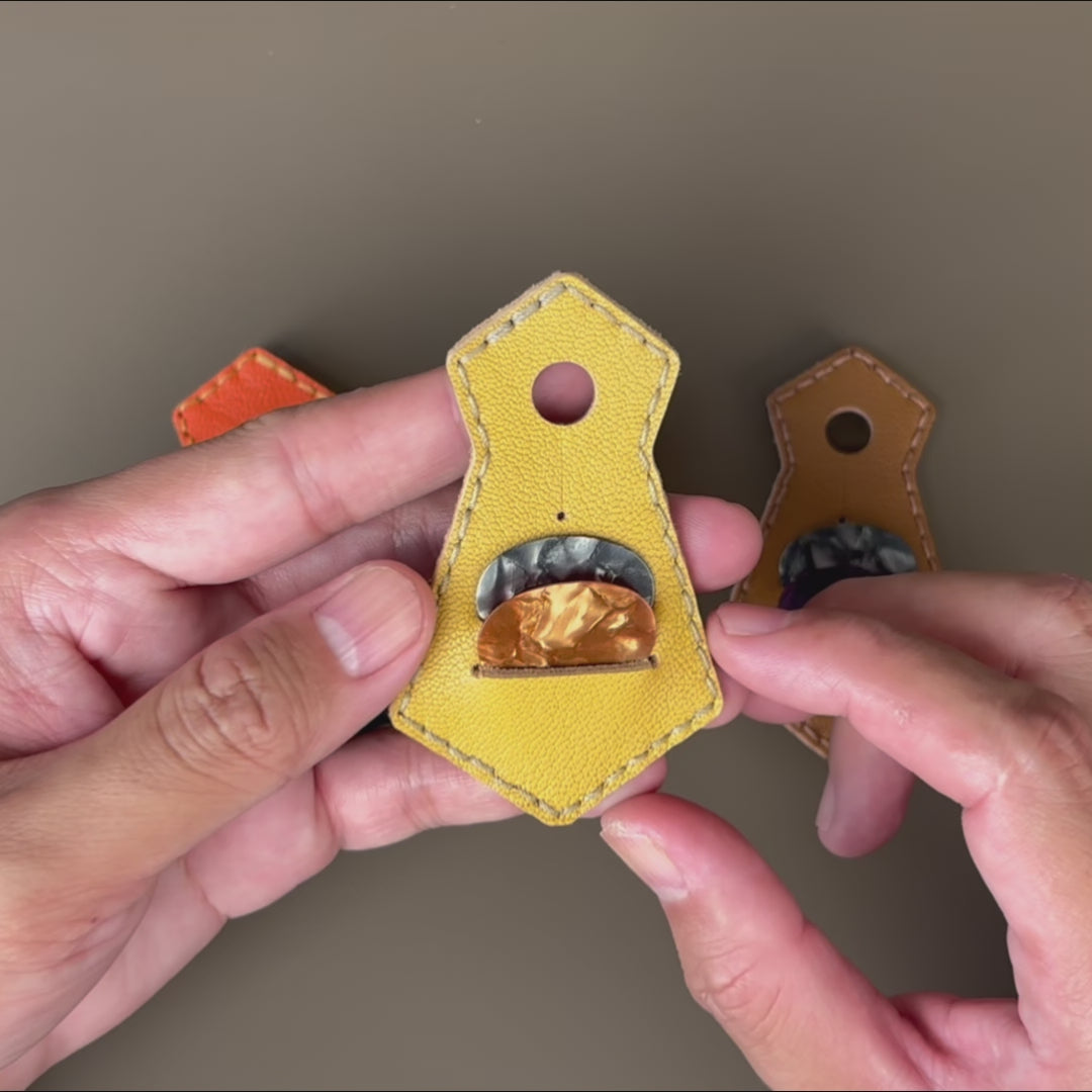 handmade guitar picker holder all color unboxing video